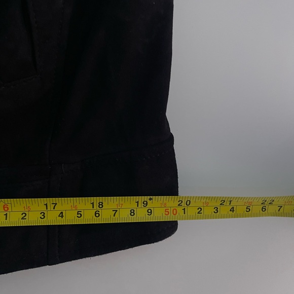 Theory Tralsmin Lamb Suede Jacket - Picture 11 of 12